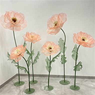 Suppe Dekoration Props Silk Flower